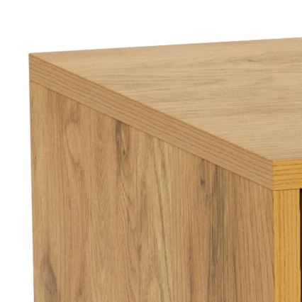 Nočna omarica ALIN 46x40 cm svetlo rjava