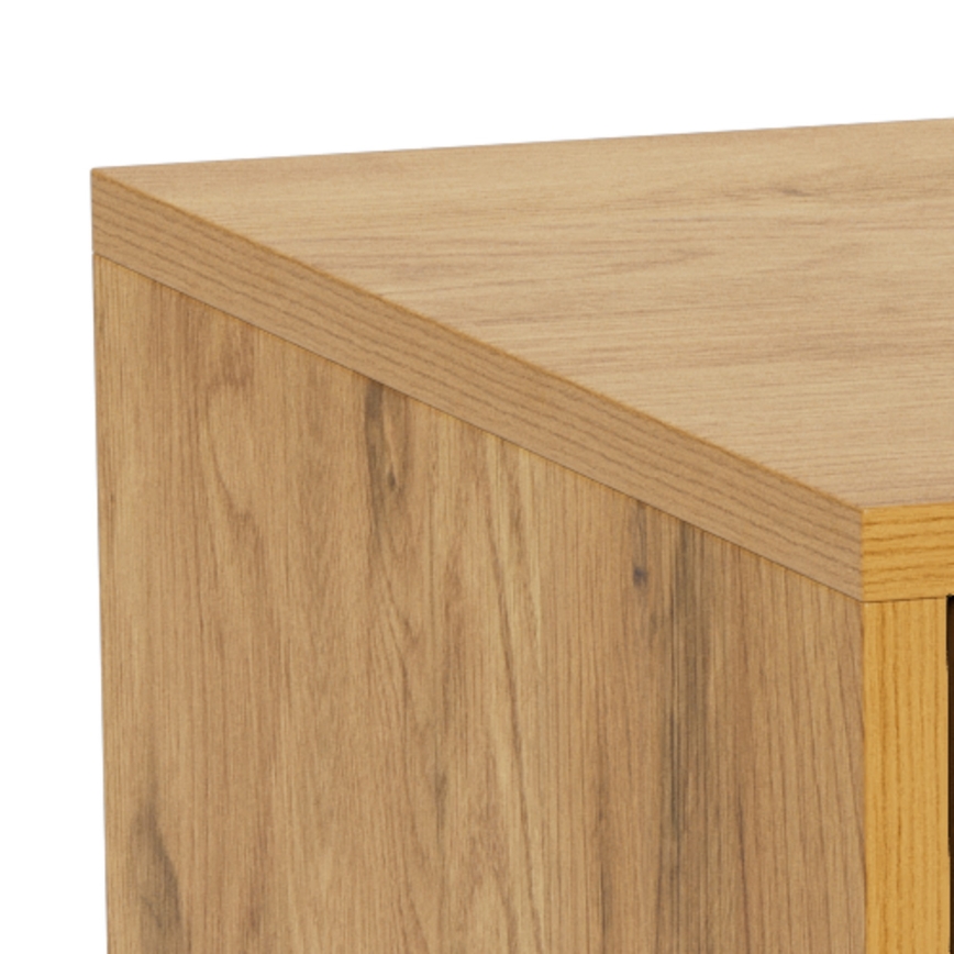 Nočna omarica ALIN 46x40 cm svetlo rjava