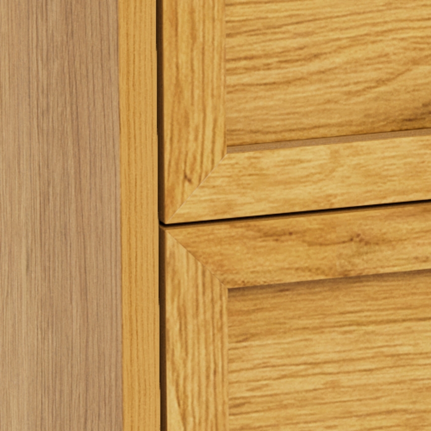 Nočna omarica ALIN 46x40 cm svetlo rjava