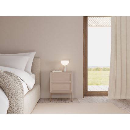 Nočna omarica ALIN 46x40 cm taupe