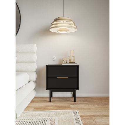 Nočna omarica ELI črna