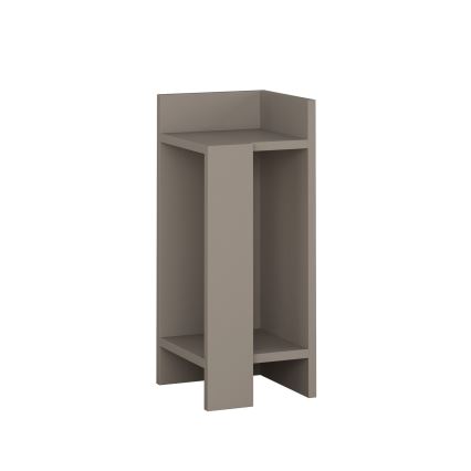 Nočna omarica ELOS 60x25 cm siva
