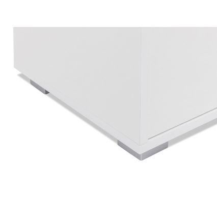 Nočna omarica GESITA 38x30 cm bela