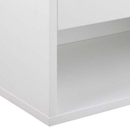 Nočna omarica LIGNE 50x35 cm bela