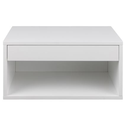 Nočna omarica LIGNE 50x35 cm bela