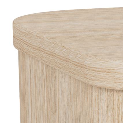 Nočna omarica MADERA 46x30 cm beli hrast