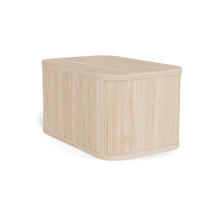 Nočna omarica MADERA 46x30 cm beli hrast