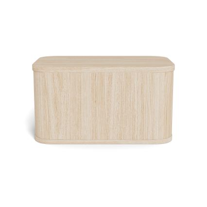 Nočna omarica MADERA 46x30 cm beli hrast