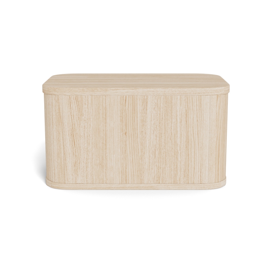 Nočna omarica MADERA 46x30 cm beli hrast