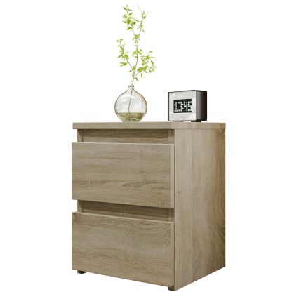 Nočna omarica MALWA 40x40 cm hrast sonoma