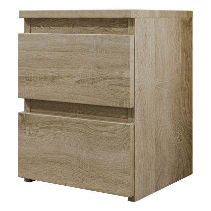 Nočna omarica MALWA 40x40 cm hrast sonoma