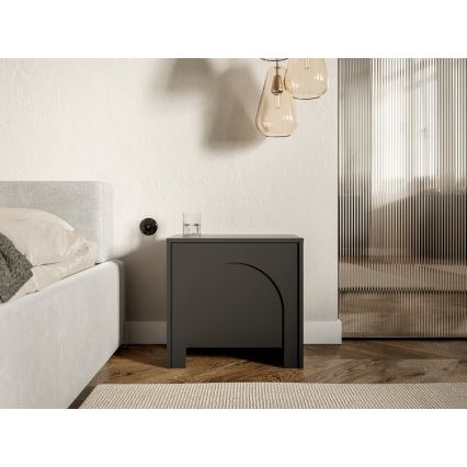 Nočna omarica NIO, antracit
