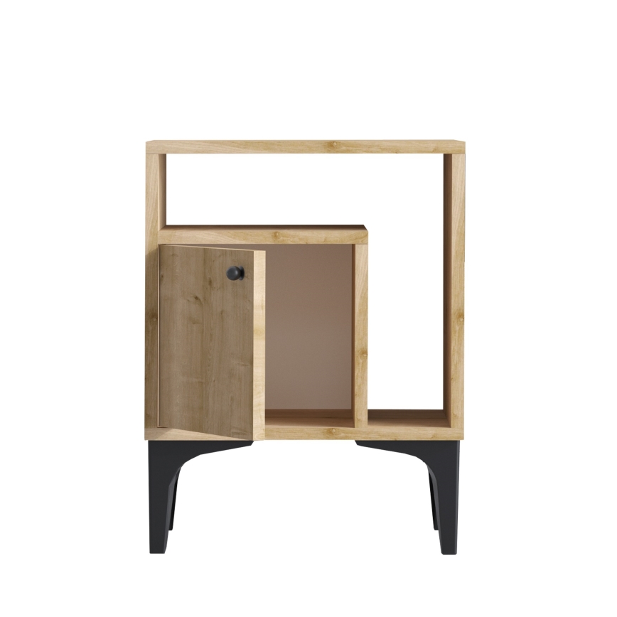 Nočna omarica NUNO 55x40 cm safir hrast