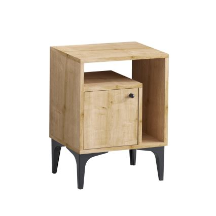 Nočna omarica NUNO 55x40 cm safir hrast