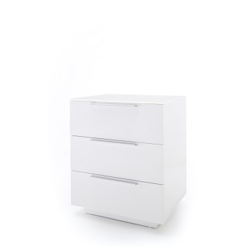 Nočna omarica ROCKY XXL, bela