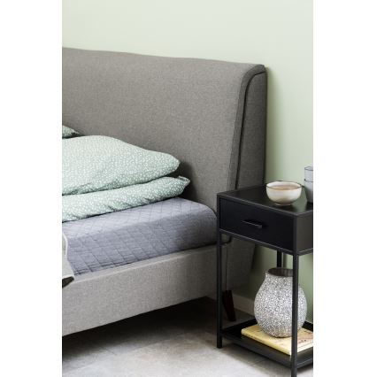 Nočna omarica SARON v antracitni barvi