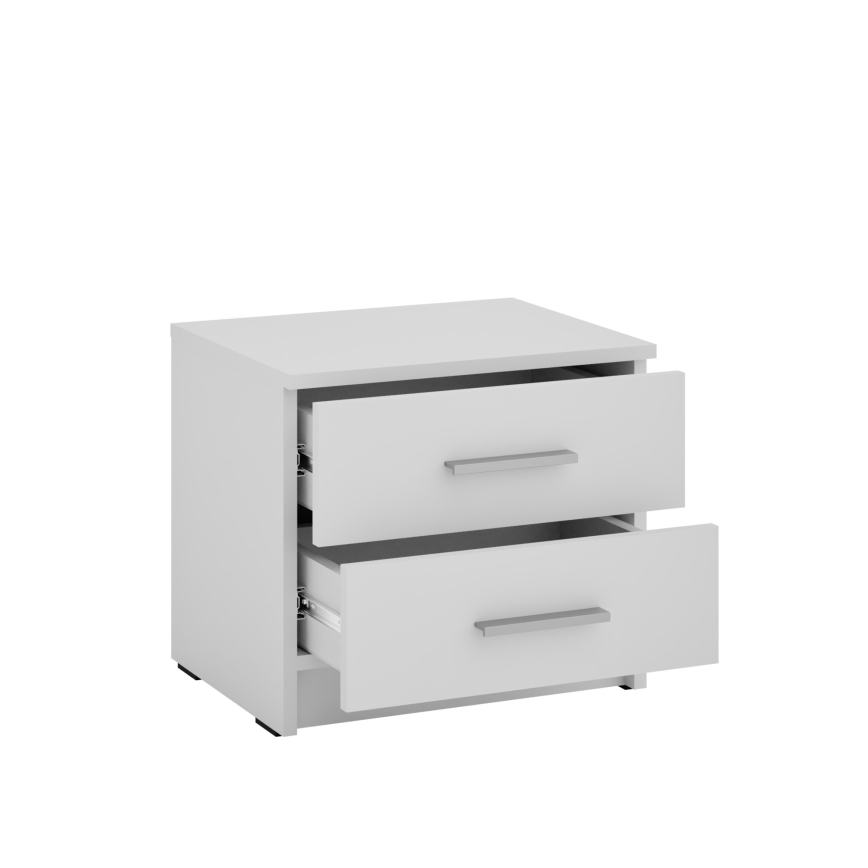 Nočna omarica TOD, bela