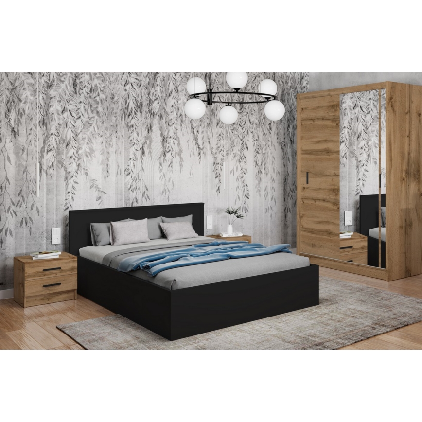 Nočna omarica TOD hrast Wotan