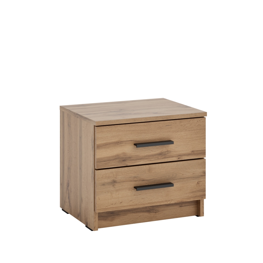 Nočna omarica TOD hrast Wotan