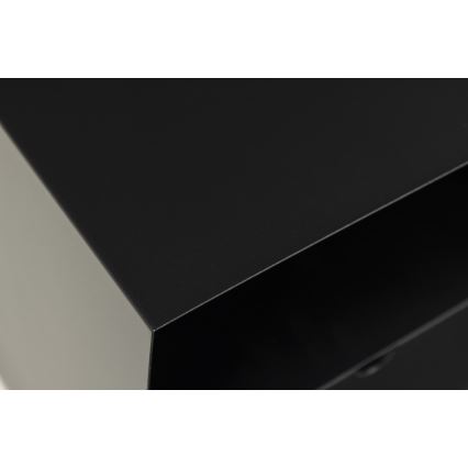 Nočna omarica z možnostjo montaže na steno BEKIM črna