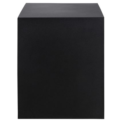 Nočna omarica z stenski mounting option BEKIM črna/bambus