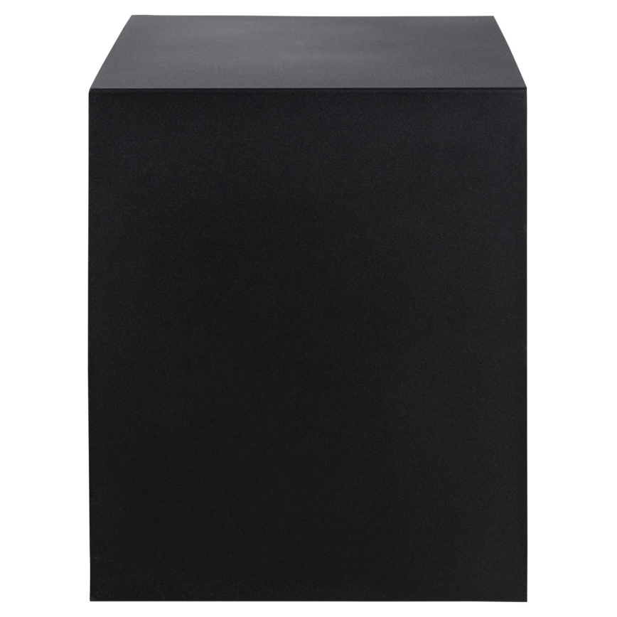 Nočna omarica z stenski mounting option BEKIM črna/bambus