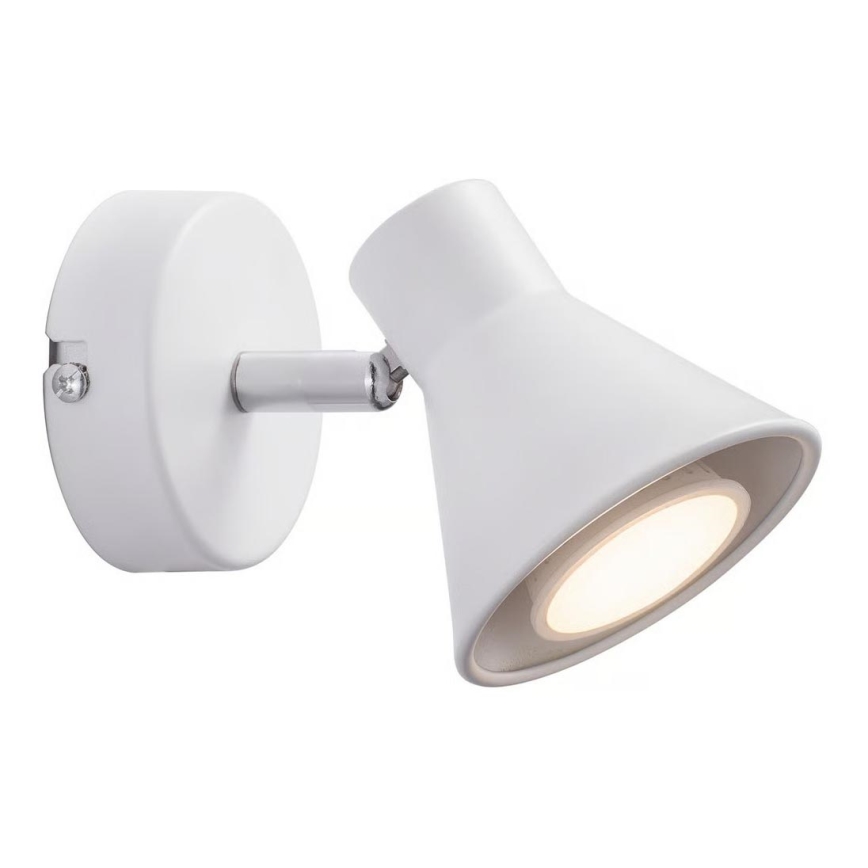 Nordlux - Bela stenska svetilka EIK 1xGU10/35W/230V
