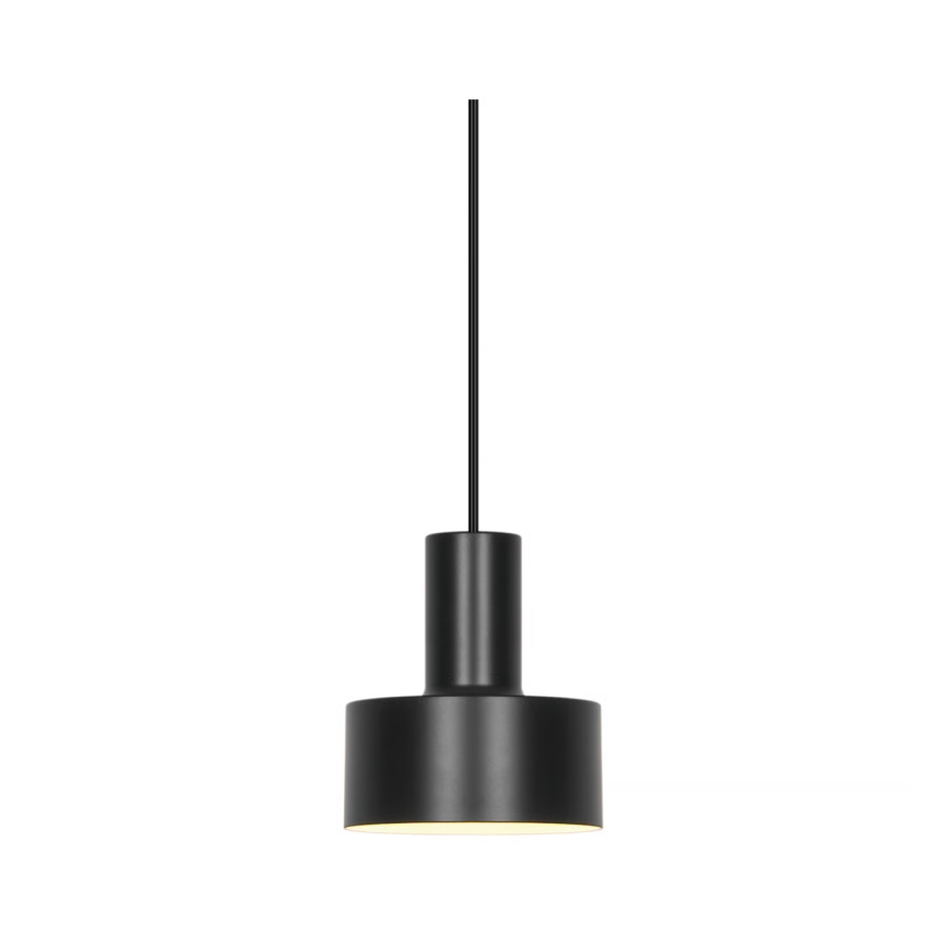 Nordlux - črn lestenec MATIS 1xE27/40W/230V