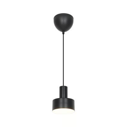 Nordlux - črn lestenec MATIS 1xE27/40W/230V