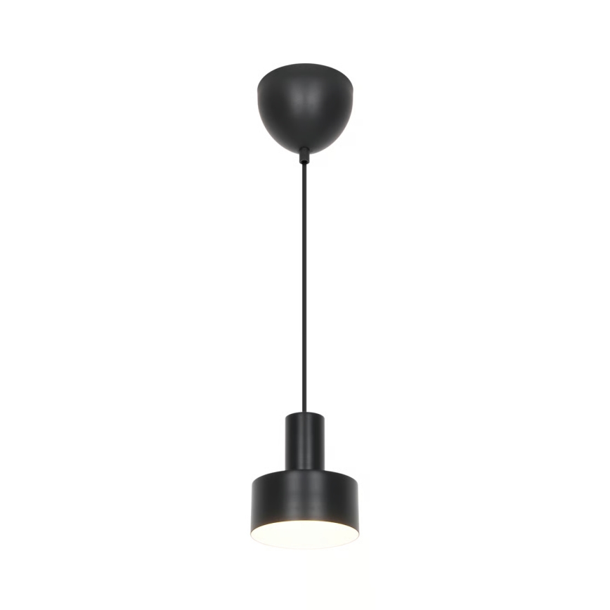 Nordlux - črn lestenec MATIS 1xE27/40W/230V