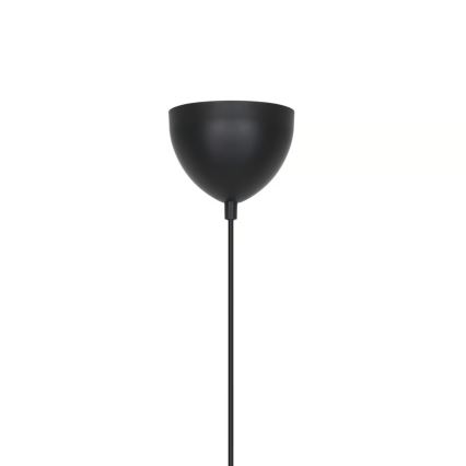 Nordlux - črn lestenec MATIS 1xE27/40W/230V