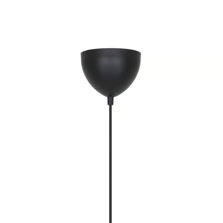 Nordlux - črn lestenec MATIS 1xE27/40W/230V