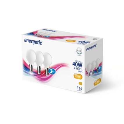 Nordlux - Komplet 3x LED žarnic G45 E14/4W/230V 2700K