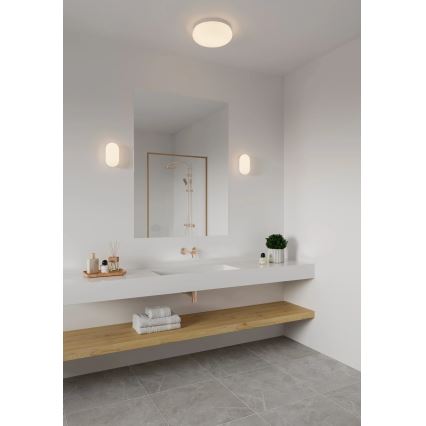 Nordlux - Kopalniška stropna svetilka FOAM 2xE27/55W/230V IP44 bela