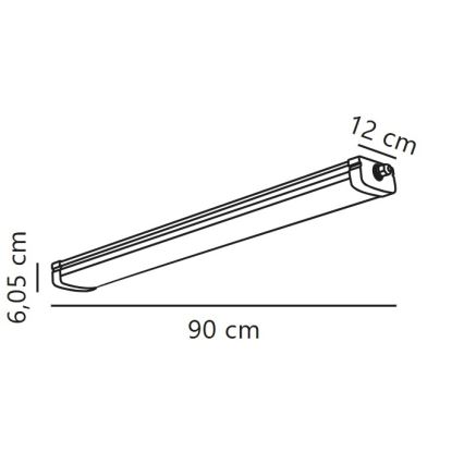 Nordlux - LED Industrijska svetilka BURBANK LED/31W/230V 4000K IP65