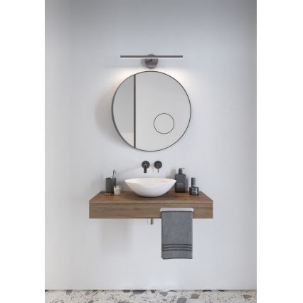Nordlux - LED Kopalniška luč za osvetlitev ogledala IP LED/6,2W/230V IP44 40 cm mat krom