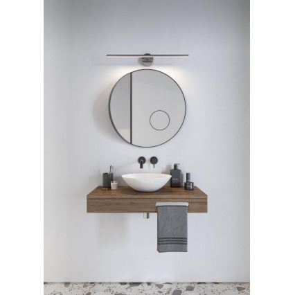 Nordlux - LED Kopalniška luč za osvetlitev ogledala IP LED/6,3W/230V IP44 60 cm mat krom