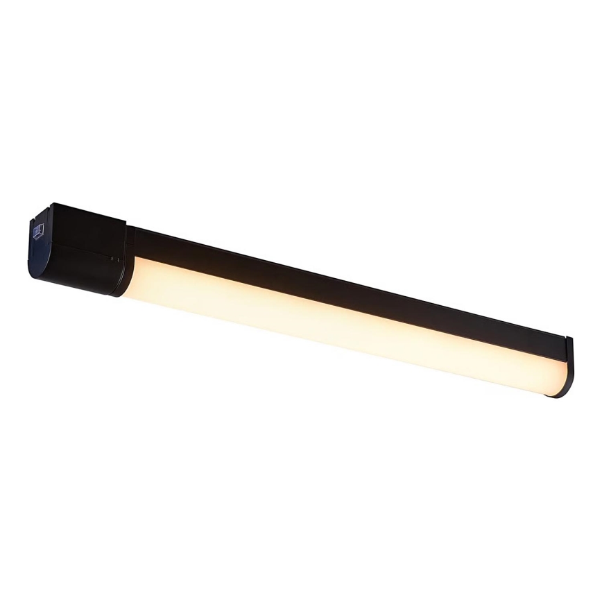 Nordlux - LED kopalniška osvetlitev za ogledalo z vtičnico MALAIKA LED/15W/230V IP44 68,4cm črna