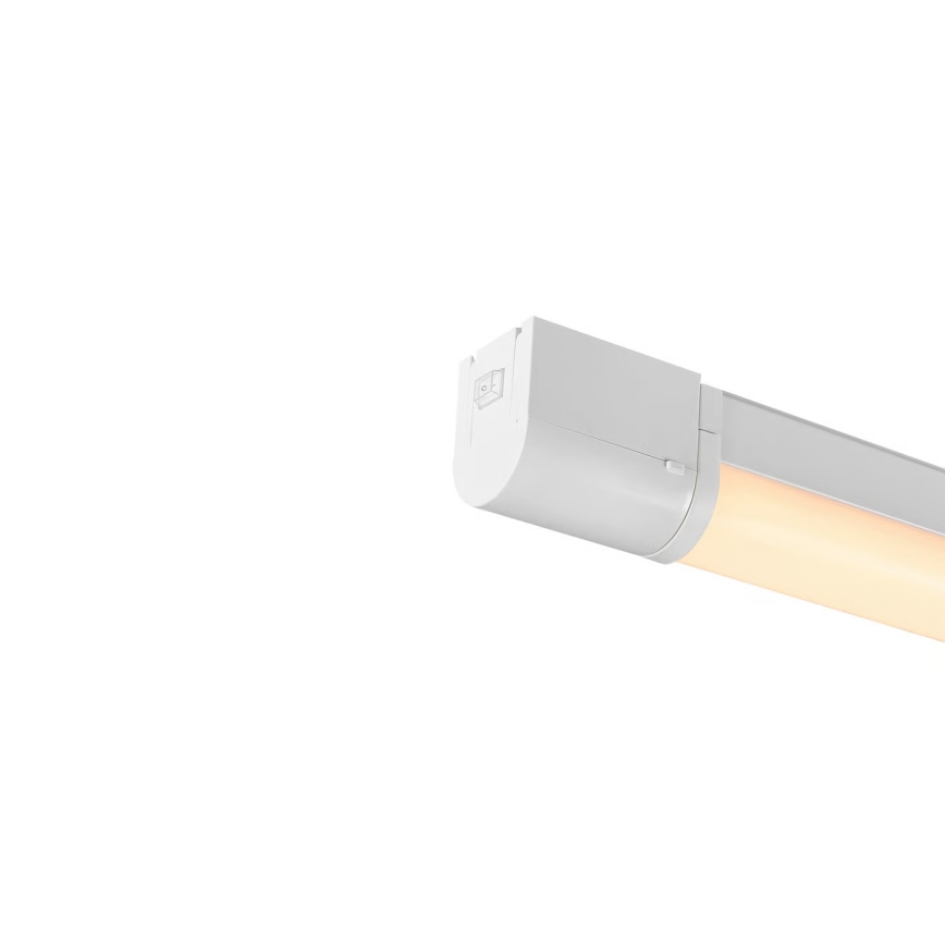 Nordlux - LED kopalniška osvetlitev za ogledalo z vtičnico MALAIKA LED/15W/230V IP44 68,4 cm bela