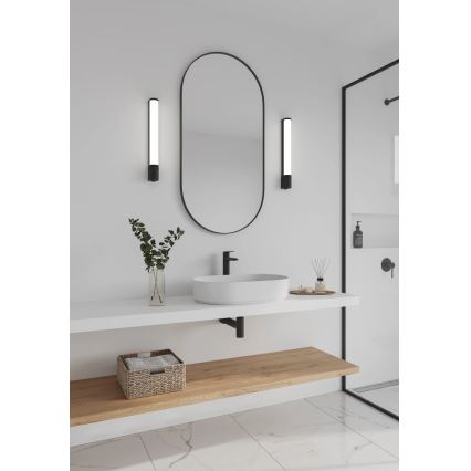Nordlux - LED Kopalniška svetilka za ogledalo MALAIKA LED/6W/230V 3000K IP44 črna