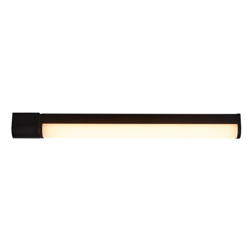 Nordlux - LED kopalniška osvetlitev za ogledalo z vtičnico MALAIKA LED/15W/230V IP44 68,4cm črna