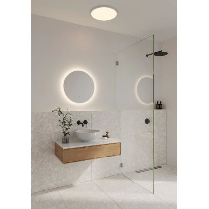 Nordlux - LED kopalniško ogledalo z osvetlitvijo DOVINA LED/20W/230V 4000K pr. 60 cm IP44