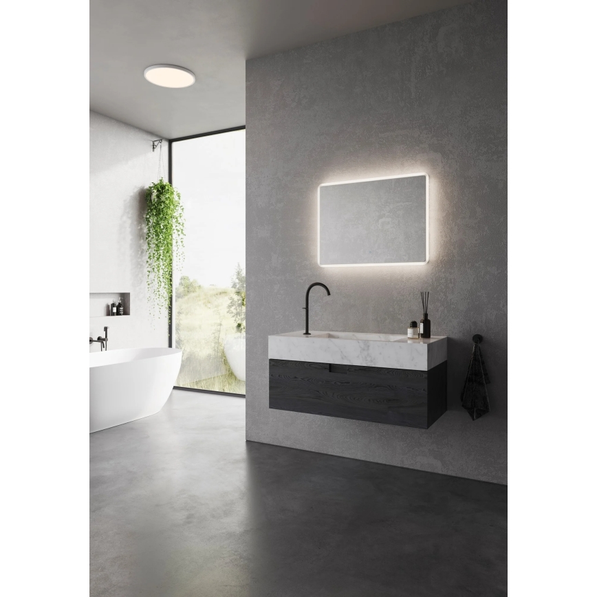 Nordlux - LED kopalniško ogledalo z vgrajeno osvetlitvijo DOVINA LED/20W/230V 4000K 60x80 cm IP44