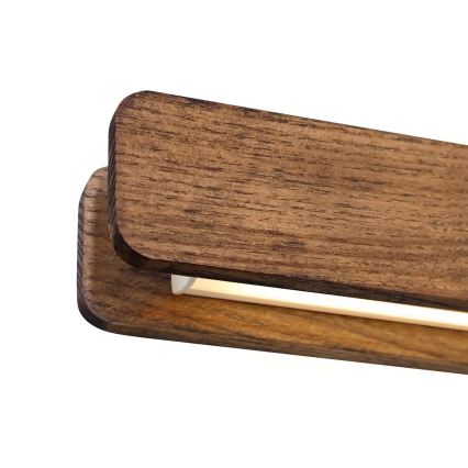 Nordlux - LED zatemljiv lestenec na kablu ILGAS LED/47W/230V 3000K rjava/jasen