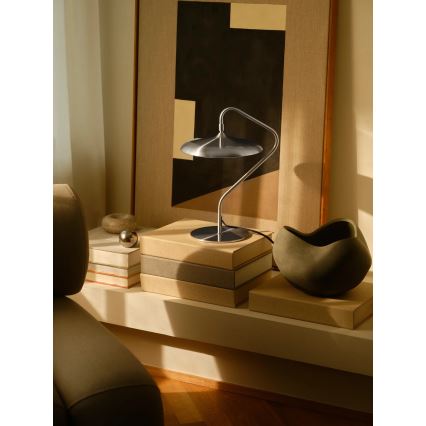 Nordlux - LED namizna svetilka ARTIST LED/15W/230V, iz nerjavečega jekla