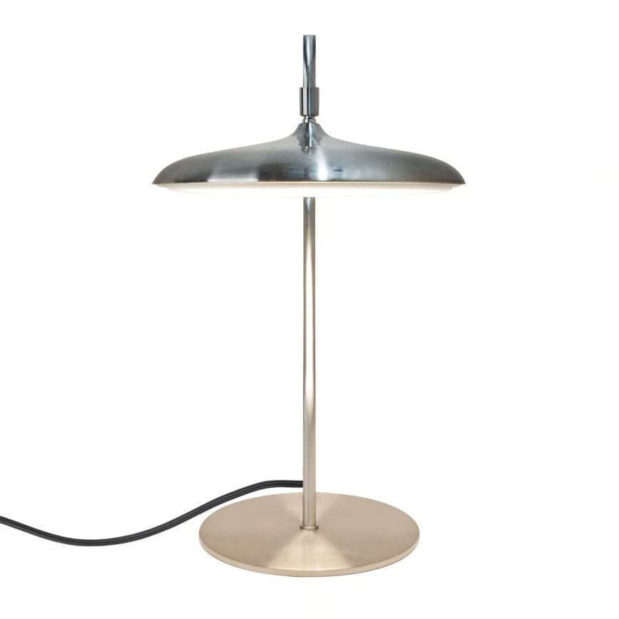 Nordlux - LED namizna svetilka ARTIST LED/15W/230V, iz nerjavečega jekla