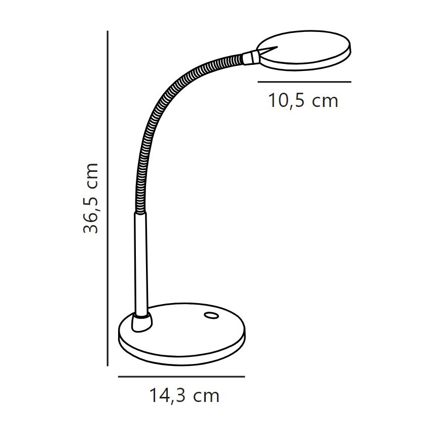 Nordlux - LED Namizna svetilka DOVE LED/4,5W/230V
