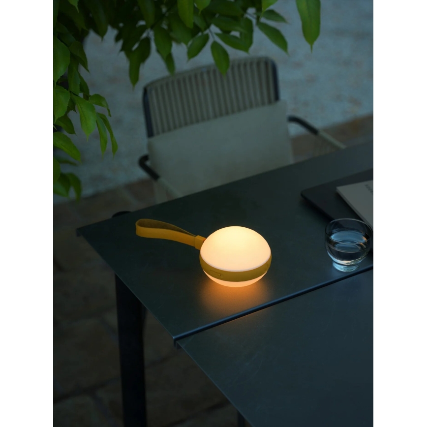 Nordlux - LED Prenosna polnilna svetilka LED/1W/3,7V IP54 rumena