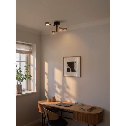 Nordlux - LED pritrjen stropni lestenec CLYDE 4xLED/4W/230V