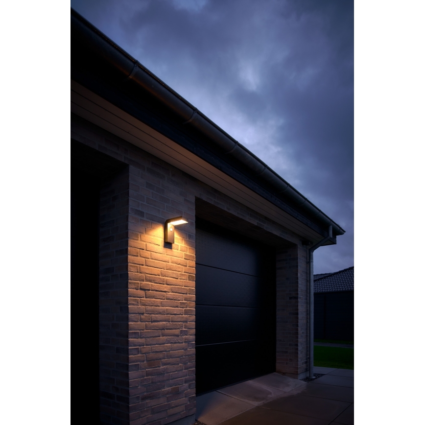 Nordlux - LED solarna stenska svetilka s senzorjem ALYA LED/5W/3,7V IP44 2200 mAh